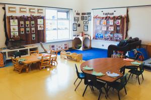 interior of umbrella templemead
