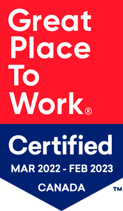 great place to work certification badge