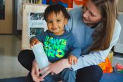 ece playing with child