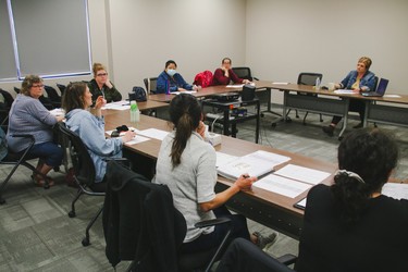 all umbrella cooks meeting in our conference room